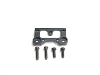 PN Racing Mini-Z V2 Alum Interchangeable Front Body Mount Base (Black) Part#: BM001K