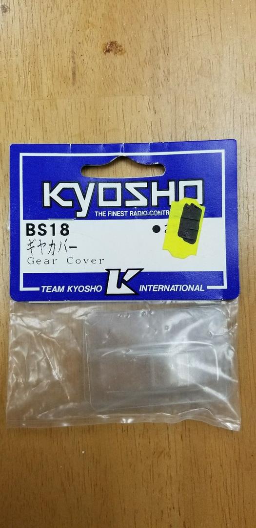 Kyosho Part #BS18 Gear Cover 2pcs - Clear
