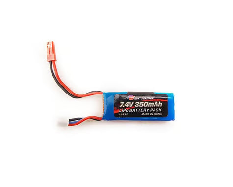 Carisma Part #CIS15432 GT24B 2S LiPo Battery 7.4V 350mAh