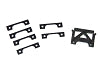 PN Racing Mini-Z Audi R8 LMS 2015 Carbon Fiber Adapter Part#: CP234