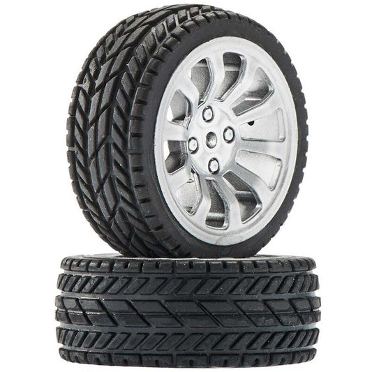 Dromida Part #DIDC1262 Wheel Tire Set (2): Touring