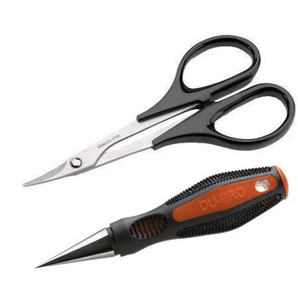 DU-BRO Part #2330 Body Reamer & Scissors Set – RC Body Cutting & Trimming Tools