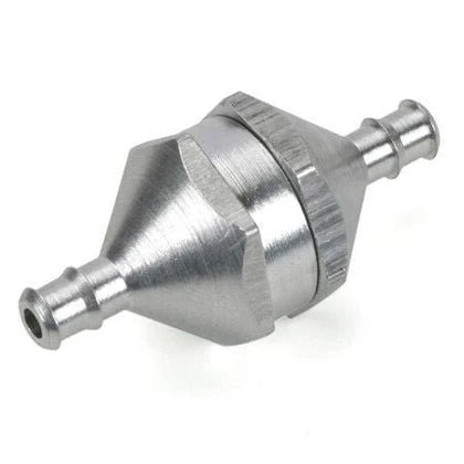 DU-BRO Part #340 In-Line Fuel Filter Silver – Clean RC Fuel System for Gas & Glow