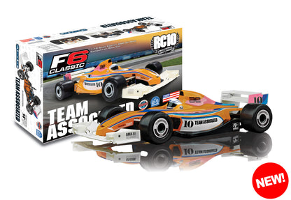 Team Associated RC10F6 Classic 2025 Kit box art