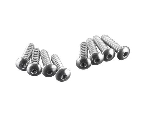 Great Planes Part #GPMQ3120 Button Head Sheet Metal Screws 2x3/8 (8)