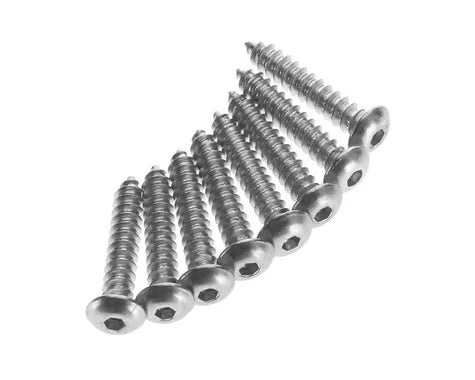 Great Planes Part #GPMQ3132 Button Head Sheet Metal Screws 6x3/4 (8)