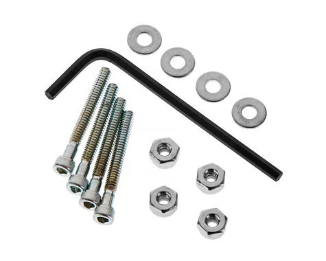 Great Planes Part #GPMQ3544 Bolt Set/Locknuts 4-40x1 (4)