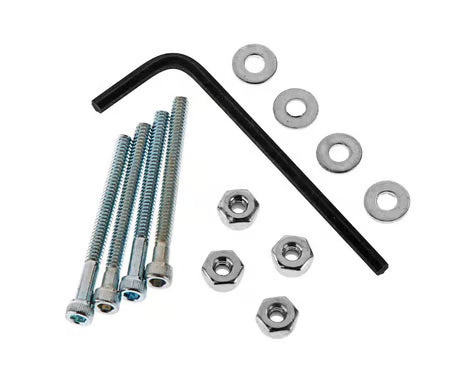 Great Planes Part #GPMQ3545 Bolt Set/Locknuts 4-40x1-1/4 (4)