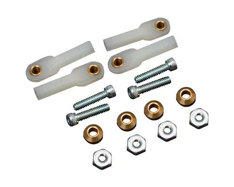 Great Planes Part #GPMQ3864 Swivel Ball Links 4-40 (4)