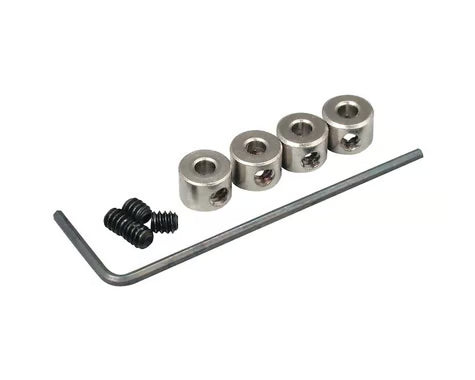 Great Planes Part #GPMQ4302 Plated Wheel Collar 3/32 (4)