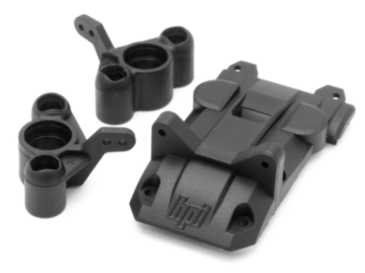 HPI Racing Part #73483 Front Bulkhead/Knuckle Set R40