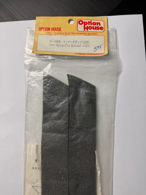 Kyosho Option House Part #W-5036 Inner Sponge (For 1/10 Scale)