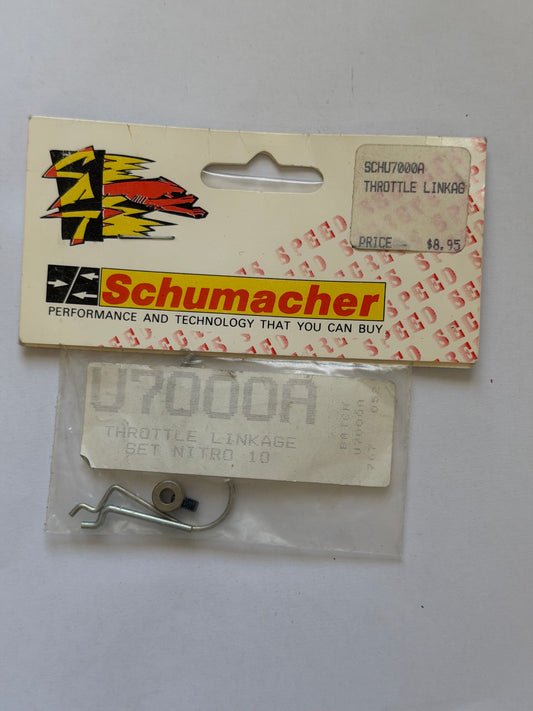 Schumacher Part #U7000A Throttle Linkage Set Nitro 10