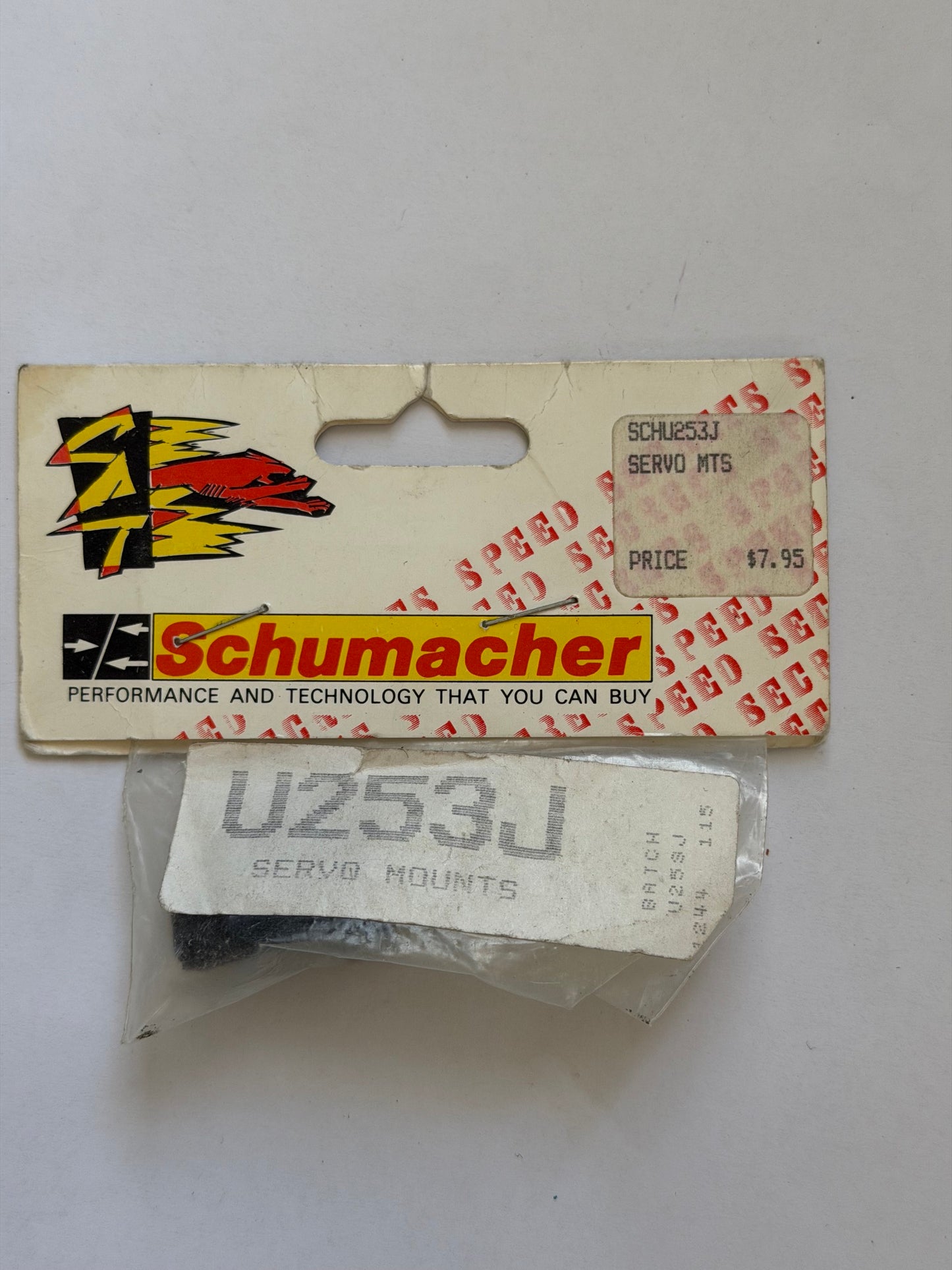 Schumacher Part #U253J Servo Mounts