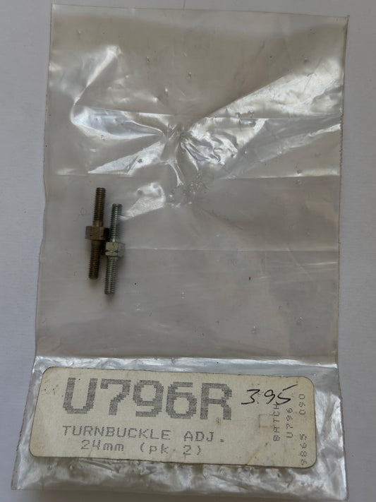 Schumacher Part #U796R Turnbuckle Adjuster: 24mm