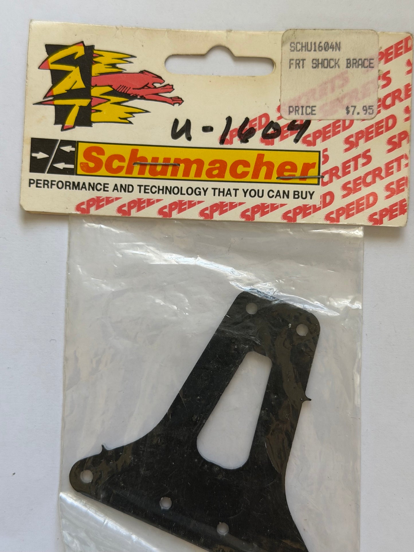Schumacher Part #U1604N Front Shock Brace