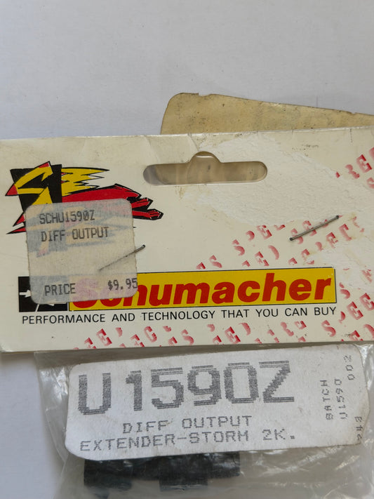 Schumacher Part #U1590Z Diff Output Extender - Storm 2K.