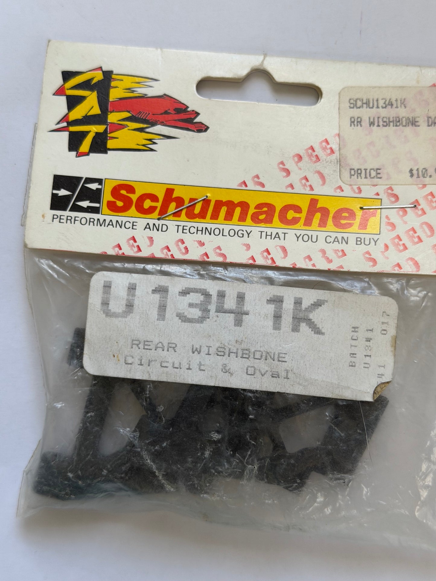 Schumacher Part #U1341K Rear Wishbones Circuit & Oval
