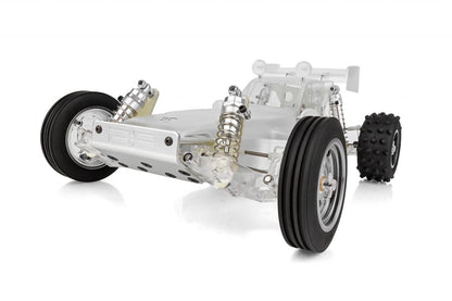RC10CC Classic Clear chassis detail