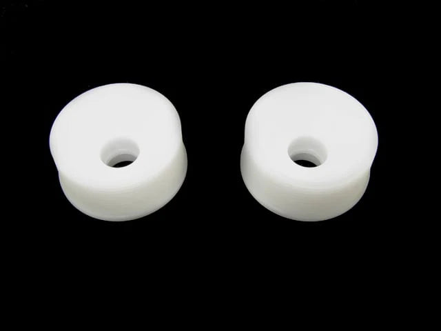 PN Racing Mini-Z 2WD Machine Cut Delrin 8.5x19mm Wheel Front 1 (White) Part #MR2079F1