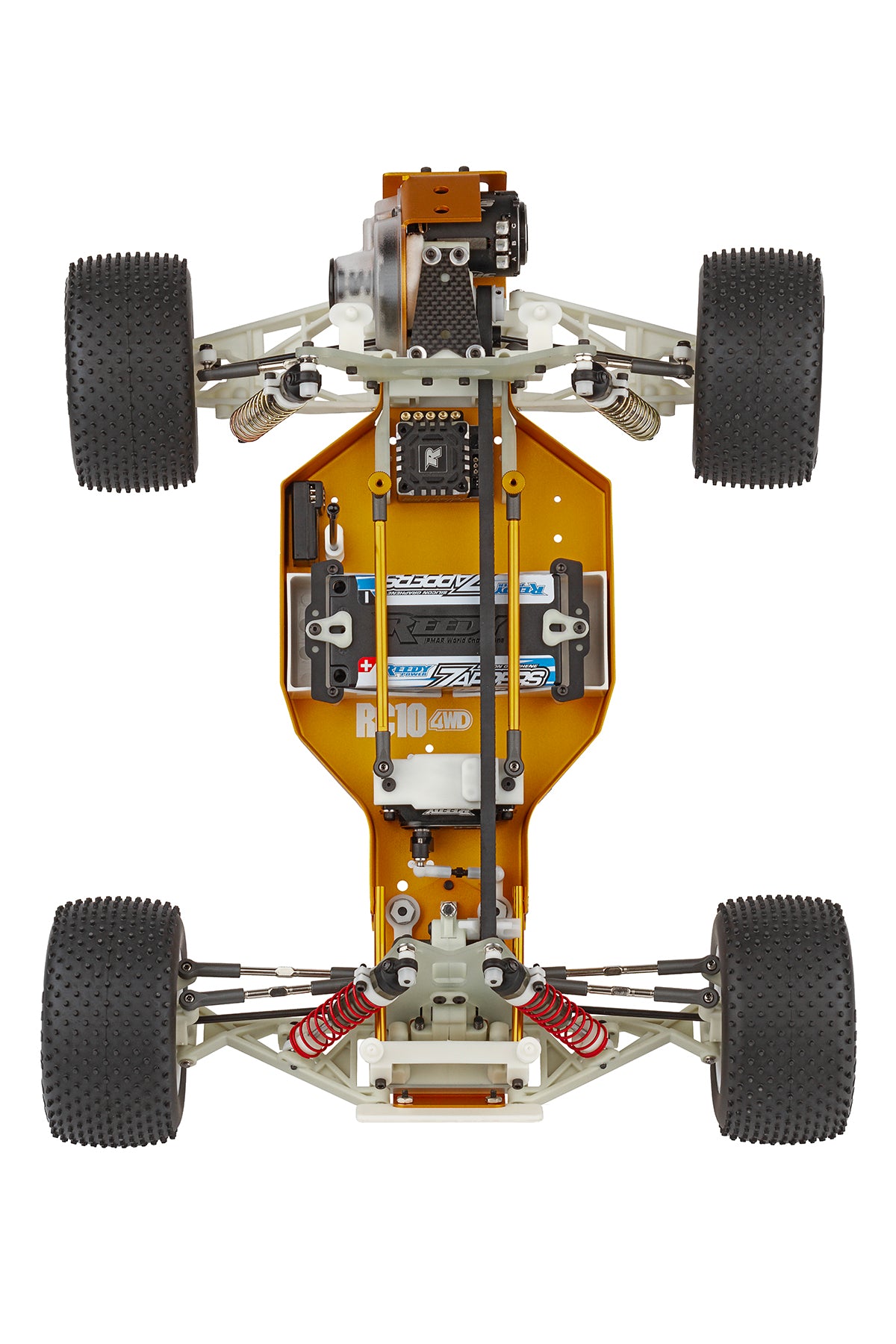 RC10T 4WD suspension detail