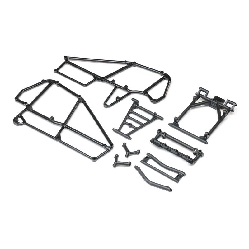 Losi LOS-2424 Cage Set, Black: 22S Sprint