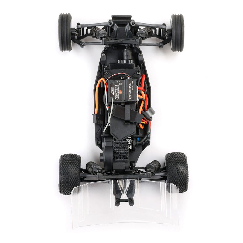 Losi 1/24 Micro-B 2S 2WD RTR Race Buggy Silver w Battery + Charger