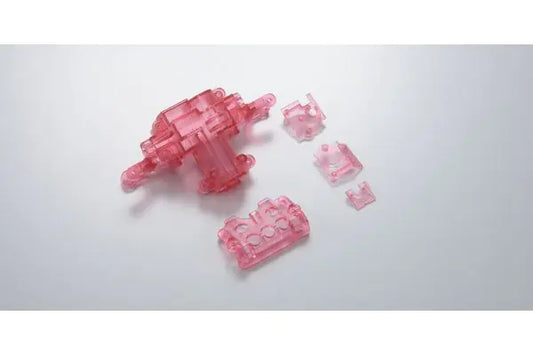 Kyosho Part #MMF03CP Skeleton Servo Case Set (Clear Purple)