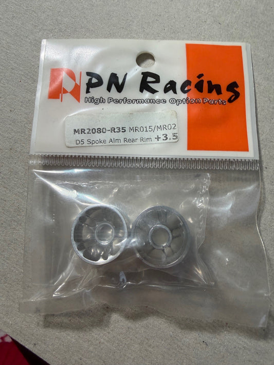 PN Racing Part #MR2080-R35 MR015/MR02 D5 Spoke Alm Rear Rim +3.5