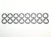 PN Racing Mini-Z Carbon Slip Rings Full Set 22.0mm-23.4mm for MR2085 Wheel Part#: MR2085C0
