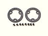 PN Racing Mini-Z Carbon Slip Rings 22.2mm for MR2085 Wheel Part#: MR2085C2