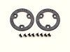 PN Racing Mini-Z Carbon Slip Rings 23.4mm for MR2085 Wheel Part#: MR2085C8