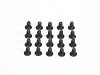PN Racing Mini-Z Carbon Slip Rings M1.6x3 Screw Set (20pcs) Part#: MR2085S