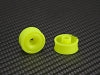 PN Racing Mini-Z 2WD Machine Delrin Cut Yellow Formula 8.5x20mm Flanged Wheel F2 Part#: MR2089F2