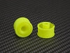 PN Racing Mini-Z 2WD Machine Delrin Cut Yellow Formula 11x20mm Flanged Wheel R3 Part#: MR2089R3