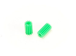 PN Racing PNWC Machine Cut Delrin 64P 12T Long Pinion (2pcs) (Green) Part#: MR2712WC
