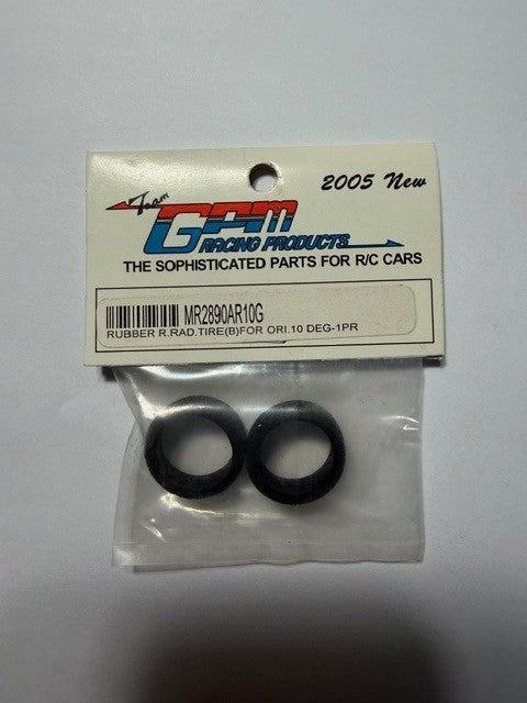 Team GPM Part #MR2890AR10G Rubber R Rad Tire (B) for Ori, 10 Deg - 1pair 2005