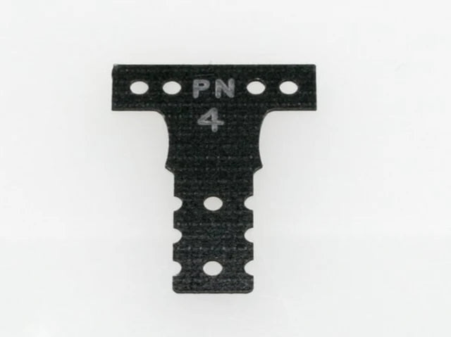 PN Racing Mini-Z MR03 MM G10 Black Fiber Glass T-Plate #4 Part #MR3044K