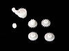 PN Racing Mini-Z V2 MR03/PNW2.5W Delrin Servo Gear Set Part#: MR3093