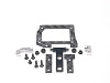 PN Racing Mini-Z Gimbals Conversion Kit for MR3300 V5 Motor Mount (Silver) Part#: MR3322S