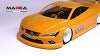Marka Part #MRK-8023-07 Mini-Z RK-SP6 Racing Lexan Clear Body Kit (98mm W/B)