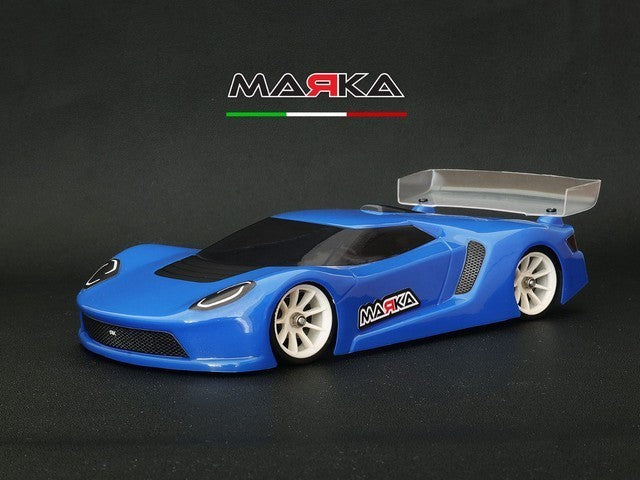 Marka Part #MRK-8044-05 Mini-Z RK-MK4 Racing Lexan Clear Body Kit (98mm W/B) - Light Weight