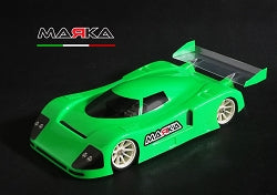 Marka Part #MRK-8047-07 Mini-Z RK-787 Racing Lexan Clear Body Kit (98MM W/B) - Regular