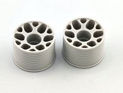 Marka Part #MZR-205R14 V1 Mini-Z 2WD CNC Delrin REAR Wheel 14x20mm 0 Offset (LIGHT GREY)