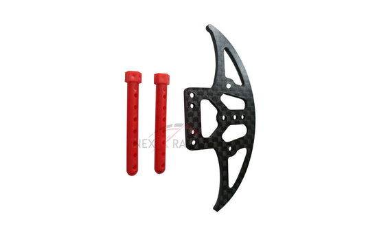 NEXX Racing NX-018 Mini-Z Lexan GT Car Body Carbon Front Bumper