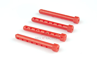 NEXX Racing NX-031 Plastic Body Mount Post, 4 pieces