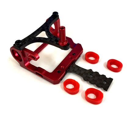 NEXX Racing NX-061 CNC 7075 Round Motor Mount for 98-102 LM, Red