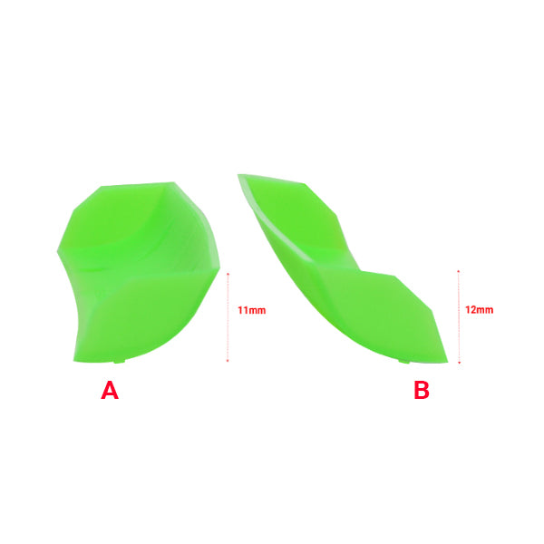 Nexx Racing Part #NX-294-GR Plastic Spoiler Set (Neon Green)