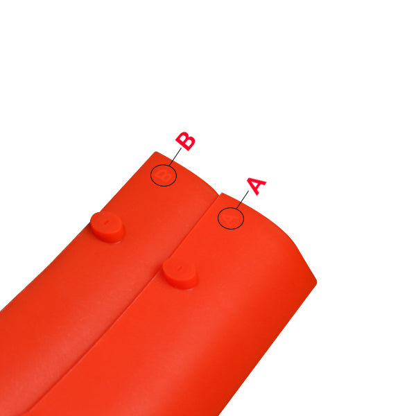Nexx Racing Part # NX-294-O Plastic Spoiler Set (Neon Orange)