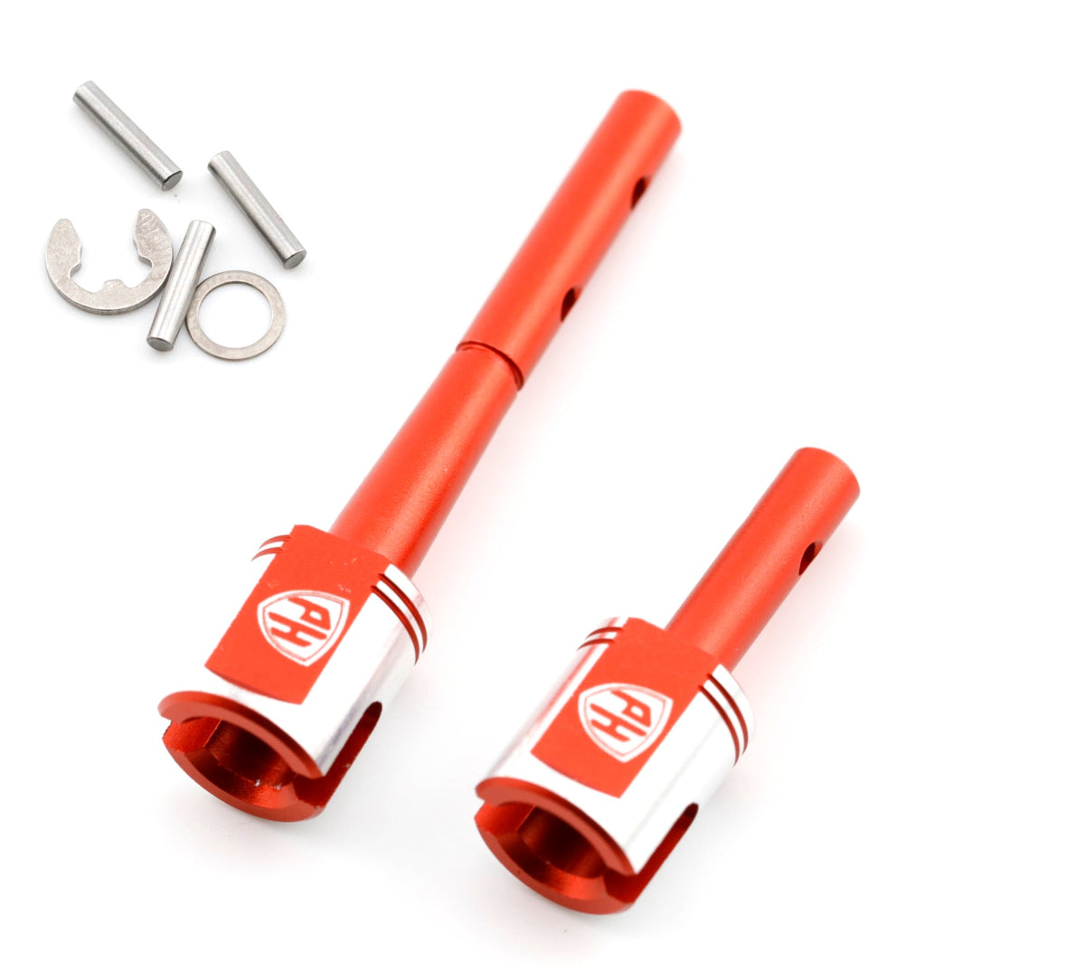 Powerhobby Aluminum Main Drive Shaft Joint Red Kyosho 1/10 Fazer Mk2